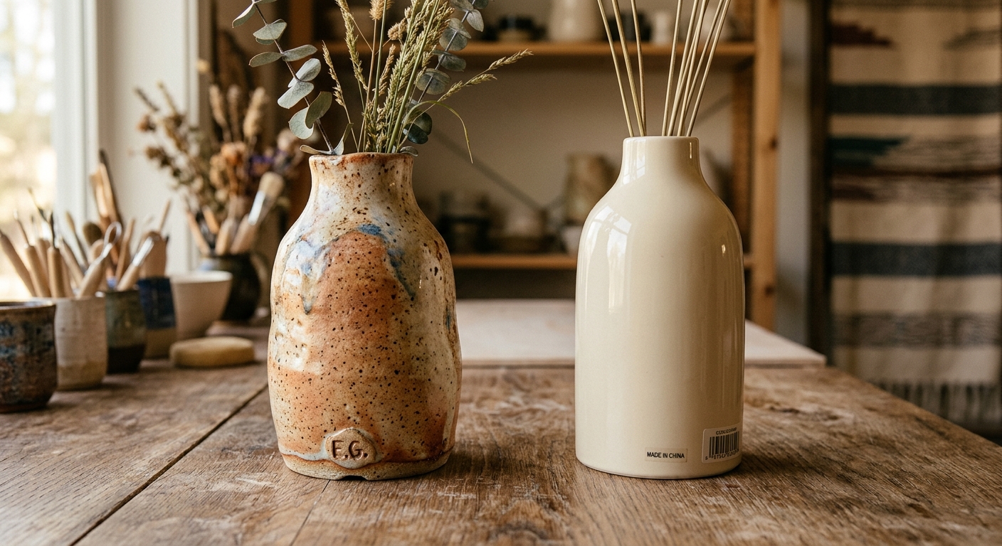 Handmade vs. Mass-Produced Decor: Understanding the Key Differences