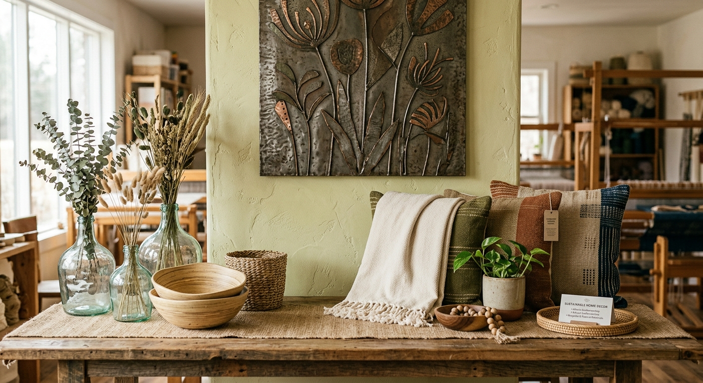Understanding Sustainable Handmade Decor: Materials, Ethics & Impact